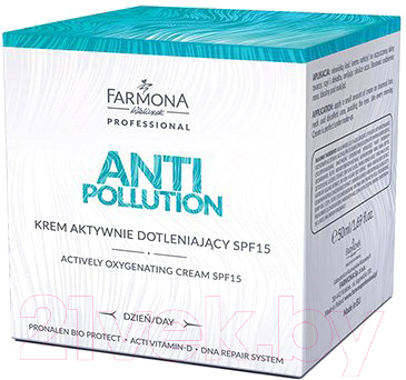 Крем для лица Farmona Professional Anti Pollution дневной насыщающий кислородом SPF15 (50мл)