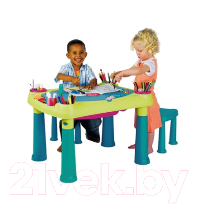 Развивающий игровой стол Keter Creative Play Table