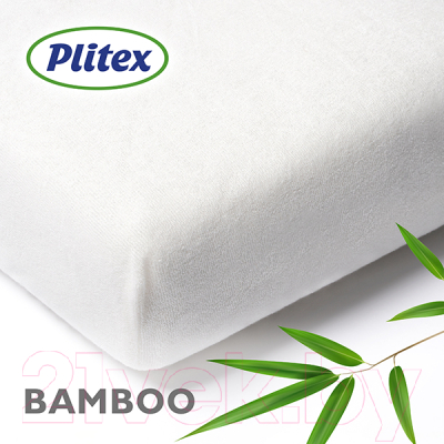 Наматрасник в кроватку Plitex Bamboo Waterproof Lux / НН-01.1