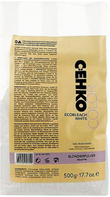 Порошок для осветления волос C:EHKO Блонд EcoBleach 381037 (500г)