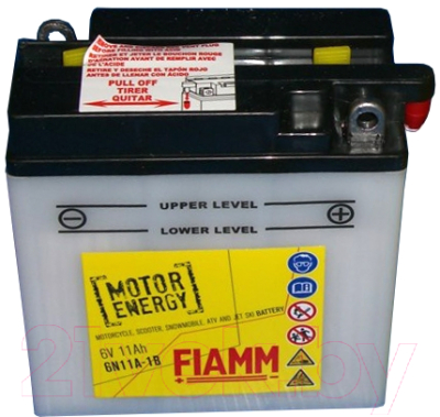 Мотоаккумулятор Fiamm 6N11A-1B / 7904468 (11 А/ч)