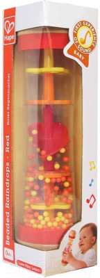 Развивающая игрушка Hape Бисерный дождь / E0327-HP (красный)