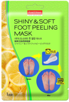 Носки для педикюра Purederm Shiny&Soft Foot Peeling Mask Отшелушивающая (20г) - 