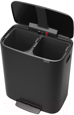 Система сортировки мусора Brabantia Bo Pedal Bin / 211508 (2x30л)