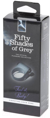 Виброкольцо Fifty Shades of Grey Feel It, Baby! / 35086 (серый)