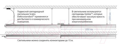 Потолочный светильник Elektrostandard Scales LTB10