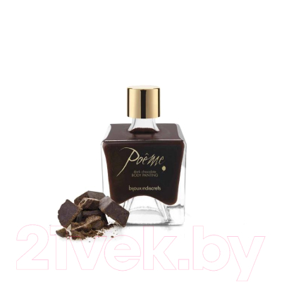 Съедобная краска для тела Bijoux Indiscrets Pome Dark Chocolate с ароматом шоколада / 63682 (50г)