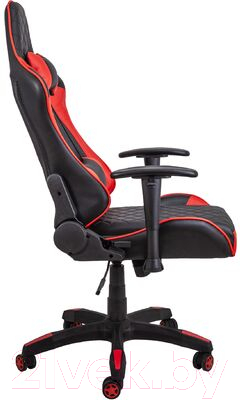 Кресло геймерское Седия Racer Eco (черный/красный)