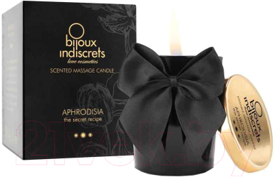 Свеча массажная эротическая Bijoux Indiscrets Aphrodisia с цветочным ароматом / 154531 (70мл)