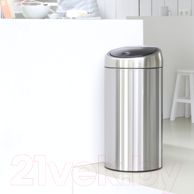 Мусорное ведро Brabantia Touch Bin / 390845 (45л)