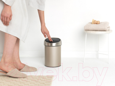 Мусорное ведро Brabantia Touch Bin / 304668 (3л)