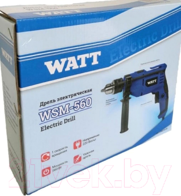 Дрель Watt WSM-560 (2.560.013.00)