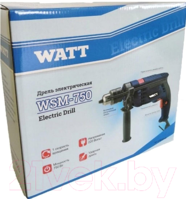 Дрель Watt WSM-750 (2.750.013.10)