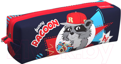 

Пенал Erich Krause, Квадро Funny Racoon / 48375