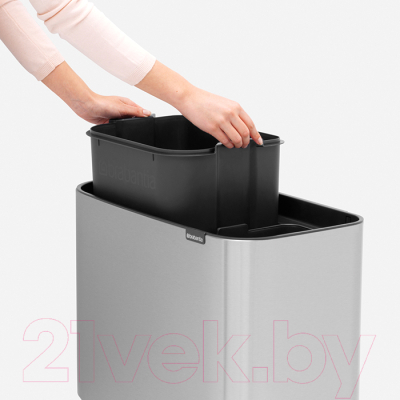 Система сортировки мусора Brabantia Bo Touch Bin / 316227 (11+23л)