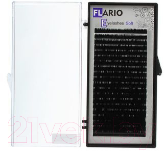 

Ресницы для наращивания Flario, Soft D-0.2-9