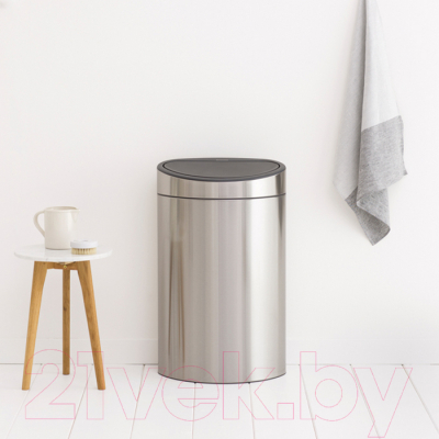 Мусорное ведро Brabantia Touch Bin New / 114823 (40л)