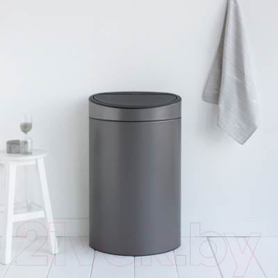 Мусорное ведро Brabantia Touch Bin New / 114908 (40л)