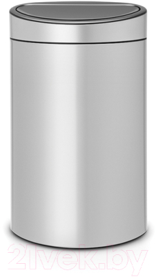 Мусорное ведро Brabantia Touch Bin New / 114922 (40л)