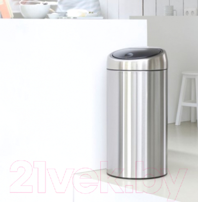 Система сортировки мусора Brabantia Touch Bin Recycle / 401084 (2x20л)