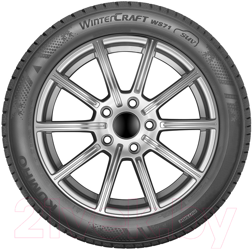 Зимняя шина Kumho WinterCraft WS71 265/45R20 108V