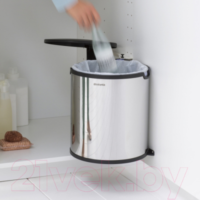 Мусорное ведро Brabantia встраиваемое / 418181 (15л)