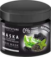 Маска для волос DermoFuture С активированным углем (300мл) - 