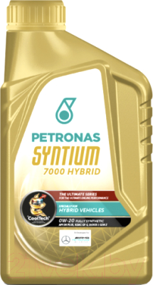Моторное масло Petronas Syntium 7000 Hybrid 0W20 / 70289GC5EU (2л)