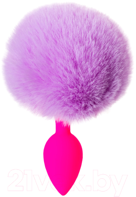 Пробка интимная ToyFa ToDo Sweet Bunny / 357016 (розовый/фиолетовый)