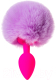 Пробка интимная ToyFa ToDo Sweet Bunny / 357016 (розовый/фиолетовый) - 