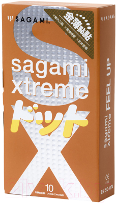 Изображение товара Презервативы Sagami Xtreme Feel Up №10 / 727/1
