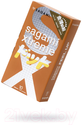 Изображение товара Презервативы Sagami Xtreme Feel Up №10 / 727/1