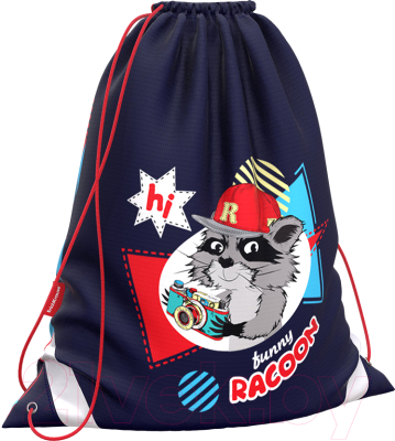 

Сумка для обуви Erich Krause, Funny Racoon / 48532