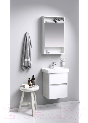 Изображение товара Тумба с умывальником Aqwella Сити 50 / SI0105DK/CI0105DK (подвесная)