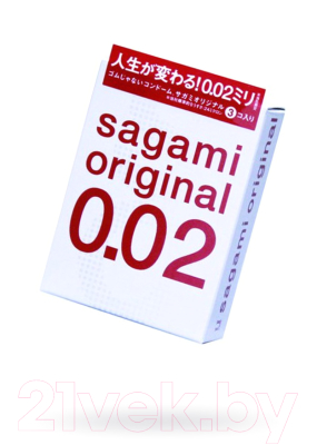 Презервативы Sagami Original 0.02 №3 / 709