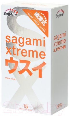 Презервативы Sagami Xtreme 0.04мм №15 / 720/1