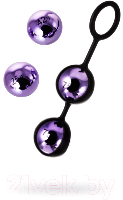 Шарики интимные ToyFa A-Toys / 764006 (фиолетовый)