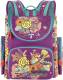 Школьный рюкзак Grizzly RAr-080-4 (фиолетовый/мятный) - 