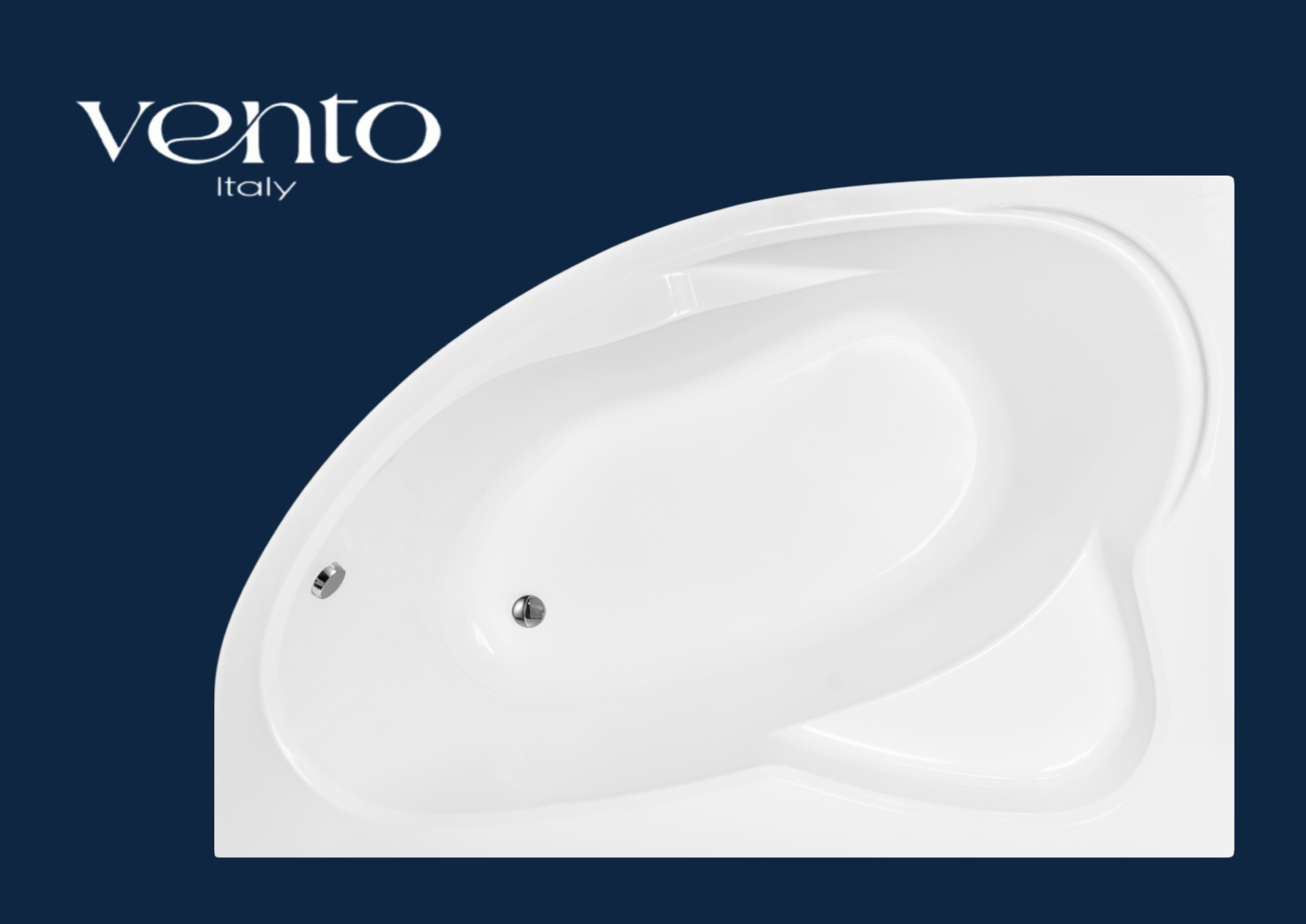 Ванна акриловая Ventospa Nika 170x115 L (с каркасом) — фото 2