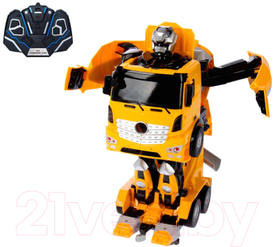 Радиоуправляемая игрушка 1Toy Робот-бетономешалка / Т11022