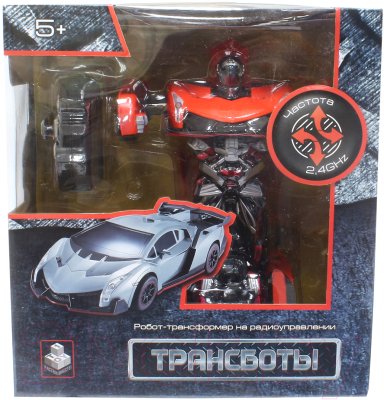 

Радиоуправляемая игрушка 1Toy, Робот-спортивный автомобиль / Т10857