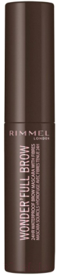 

Тушь для бровей Rimmel, Брюнет/шатен (коричневый), Wonder'full Brow тон 003