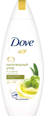 Гель для душа Dove С маслом оливы защита и питание (250мл)