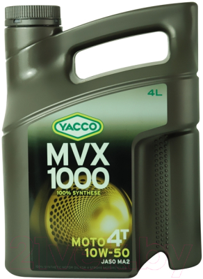 Моторное масло Yacco MVX 1000 4T 10W50 (4л)
