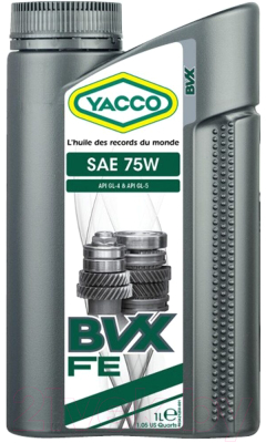 Трансмиссионное масло Yacco BVX FE 75W (1л)