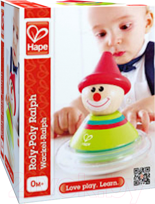 Развивающая игрушка Hape Неваляшка Роли-Поли Ральф / E0015-HP