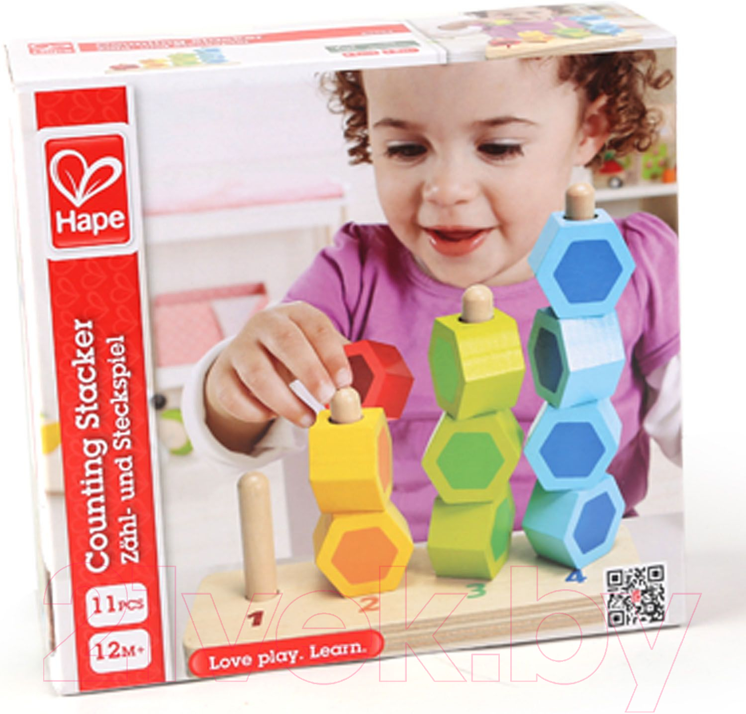 Развивающая игрушка Hape Цветные соты / E0504-HP