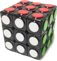 Игра-головоломка Huada Кубик-рубика. Черный с кружком / 1573902-341 - 