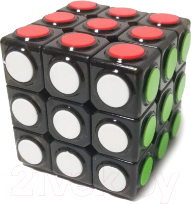 Игра-головоломка Huada Кубик-рубика. Черный с кружком / 1573902-341