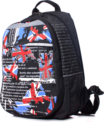 Школьный рюкзак Galanteya 66519 / 0с862к45 (черный)